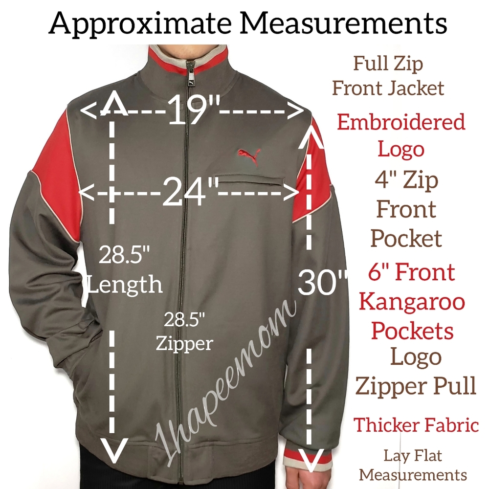Mens Puma Track Jacket - Picture 7 of 8